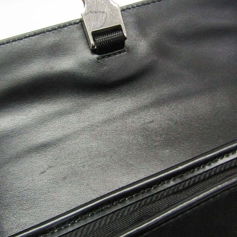 PRADA Black Leather Shoulder Bag - Picture 15 of 16